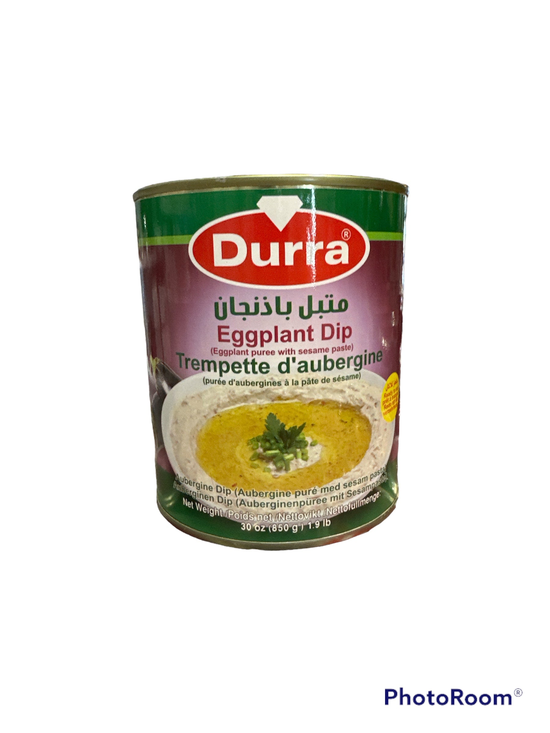 Durra Eggplant Dip Eggplant puree with sesame paste Baba G Online