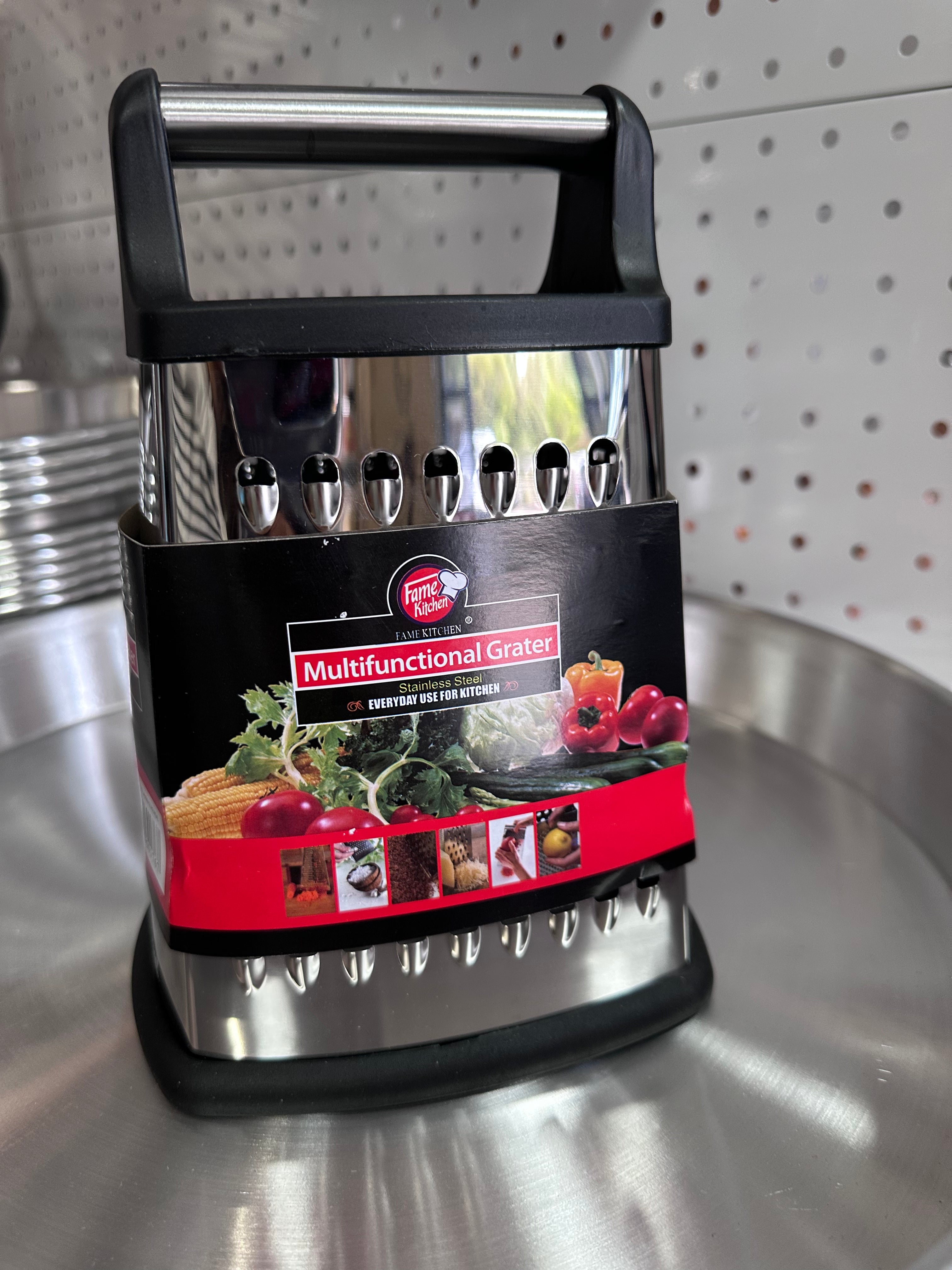 Multifunctional Grater stainless steel – Baba G Online Grocery Store