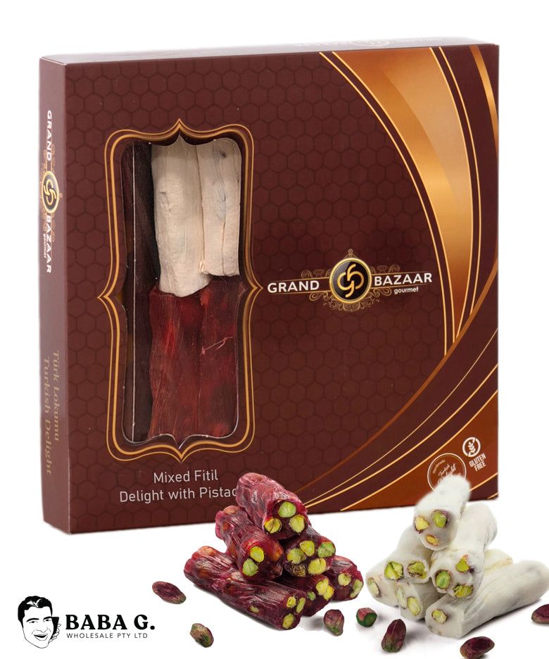 Grand Bazaar Fitil Delight Milky Pistachio & Pomegranate - 200g