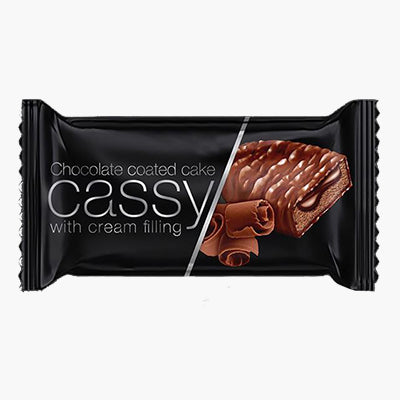 Cassy Milky Compound Chocolate Coated Cake