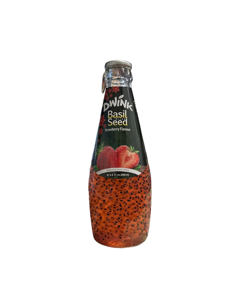 Basil Seed Strawberry Drink Flavour - 290ml