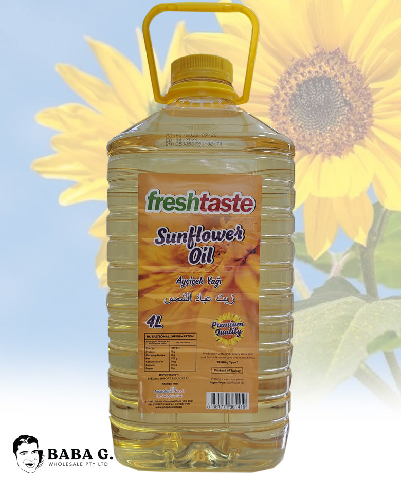 Freshtaste Sunflower Oil - 4l