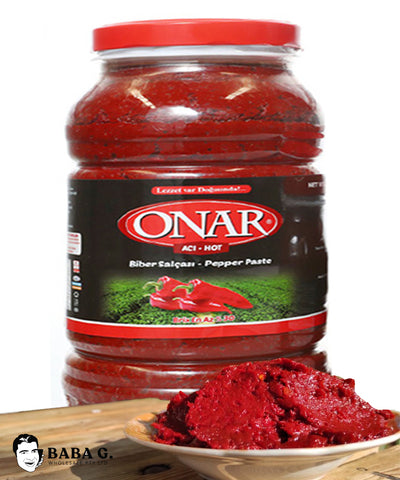 ONAR Hot pepper paste - 3200g (Onar Aci Biber Salcasi)