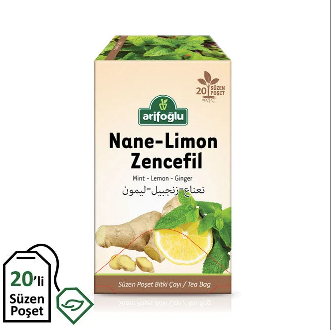 Mint - Lemon - Ginger Tea (20 Tea Bags)