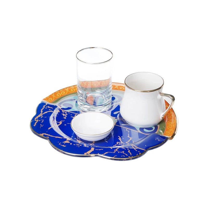 Turkish Style Coffee Set Enzo - 4pcs