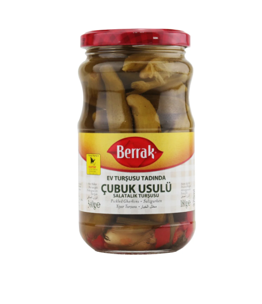 Berrak Pickled Gherkins - 340g