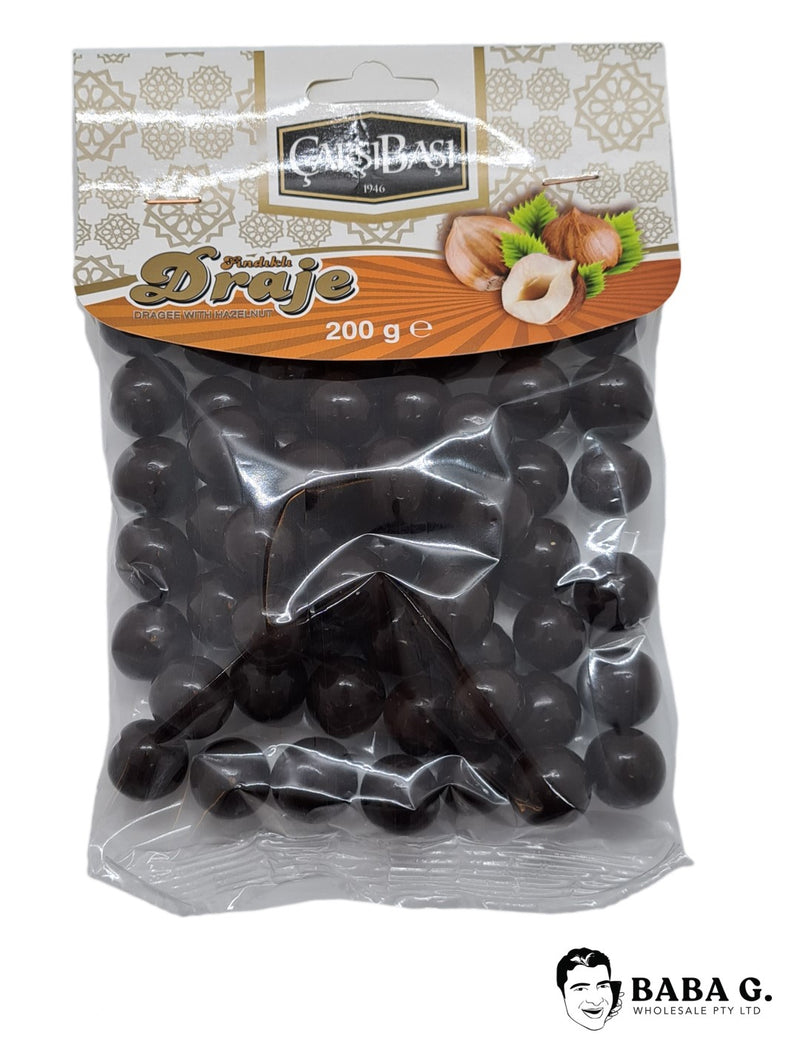 Dragee Dark chocolate with hazelnut - 200g