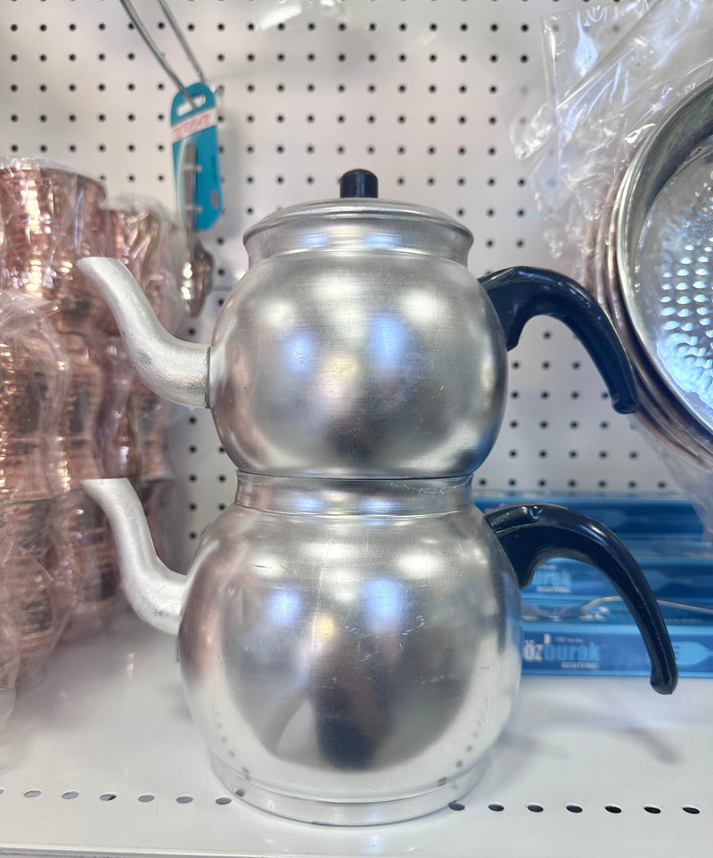 Turkish Tea Kettle Double Aluminium